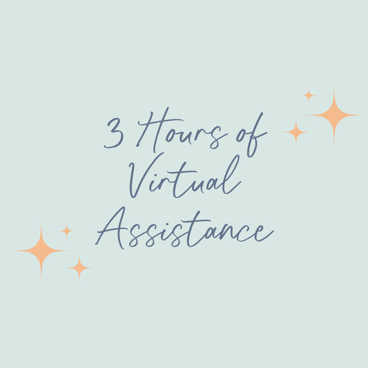 3 Hours of Virtual Assistance